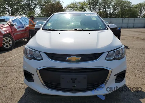 2019 Chevrolet Sonic из США, поврежденный, VIN 1G1JG6SB1K4123991